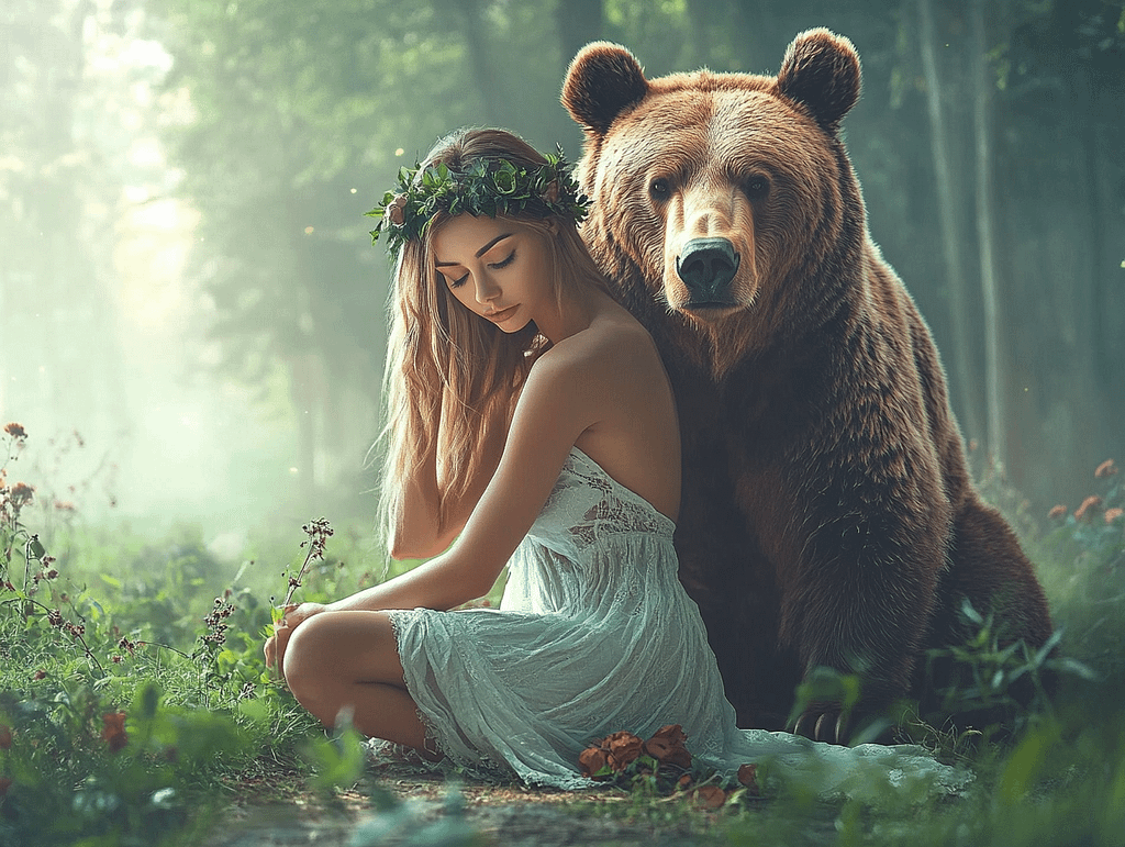 suicide picnic a beautiful women kneeling before a bear cinem c17cbfc2 5e9f 46e8 9ed4 6793d5edae07 3